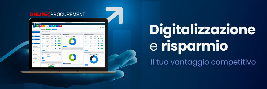 Digitalizzazione e risparmio con Online Procurement